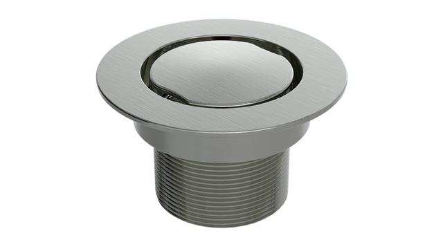 2" Outlet, Flat Round (BCS.102.22)
