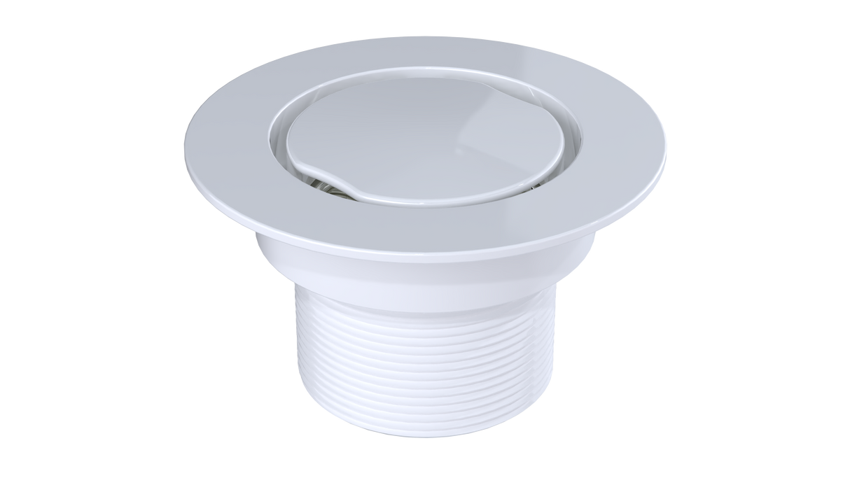 2" Outlet, Flat Round (BCS.102.44)