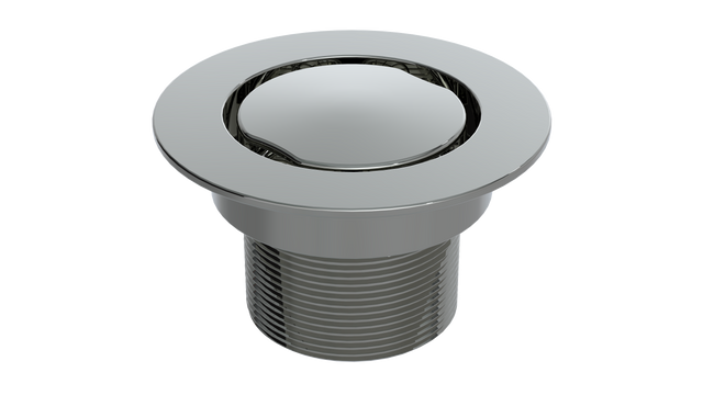 2" Outlet, Flat Round (BCS.102.55)