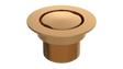 2" Outlet, Flat Round (BCS.102.77)