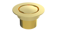 2" Outlet, Flat Round (BCS.102.88)