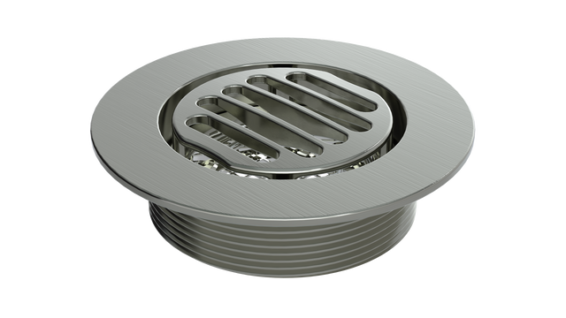 3" Outlet, Grated Round (BCS.150.22)
