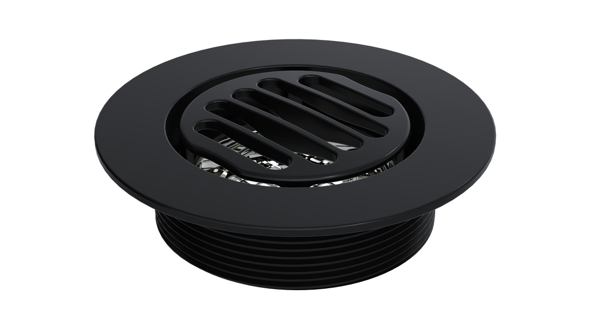 3" Outlet, Grated Round (BCS.150.33)