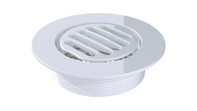 3" Outlet, Grated Round (BCS.150.44)
