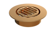 3" Outlet, Grated Round (BCS.150.77)