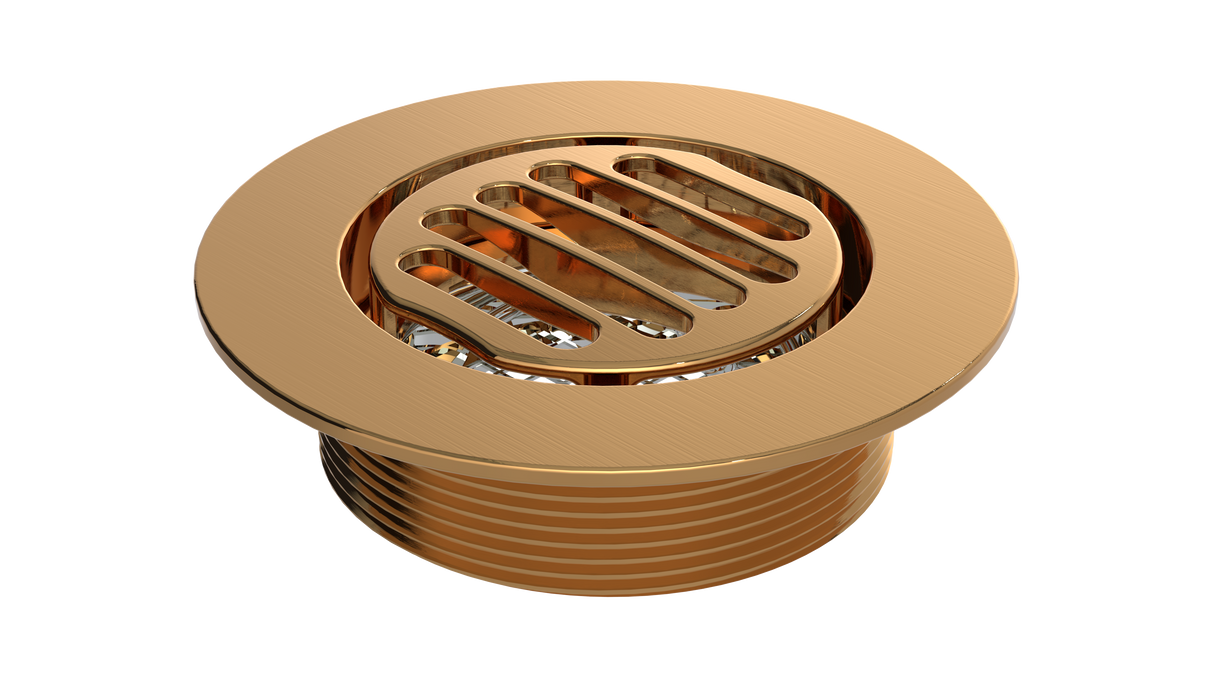 3" Outlet, Grated Round (BCS.150.77)