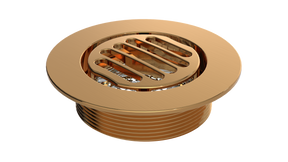 3" Outlet, Grated Round (BCS.150.77)