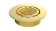 3" Outlet, Grated Round (BCS.150.88)