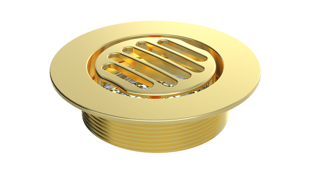 3" Outlet, Grated Round (BCS.150.88)