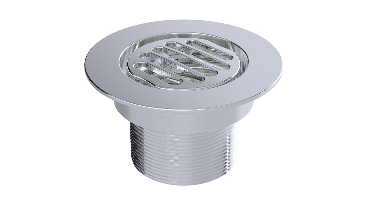 2" Outlet, Grated Round (BCS.152.11)