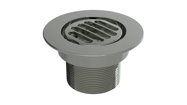 2" Outlet, Grated Round (BCS.152.22)