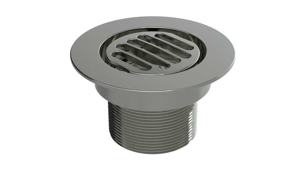 SERENITY Shower Drain Trim, Slotted Round, 2" Outlet (BCS.152)