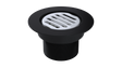2" Outlet, Grated Round" (BCS.152.33.44)