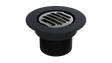 "2" Outlet, Grated Round" (BCS.152.33.55)