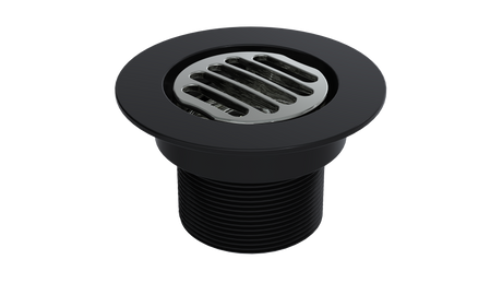 "2" Outlet, Grated Round" (BCS.152.33.55)
