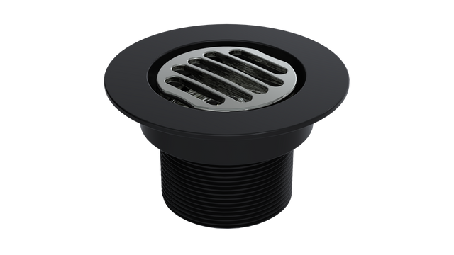"2" Outlet, Grated Round" (BCS.152.33.55)