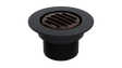 "2" Outlet, Grated Round" (BCS.152.33.66)