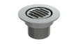 2" Outlet, Grated Round (BCS.152.55)