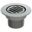 SERENITY Shower Drain Trim, Slotted Round, 2" Outlet (BCS.152)