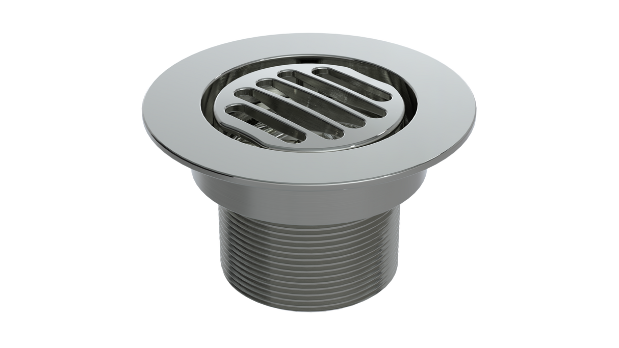 SERENITY Shower Drain Trim, Slotted Round, 2" Outlet (BCS.152)
