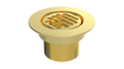 2" Outlet, Grated Round (BCS.152.88)