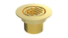 2" Outlet, Grated Round (BCS.152.88)