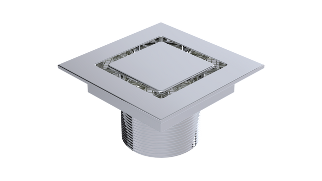 2" Outlet, Flat Square (BCS.202.11)