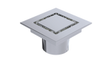 SERENITY Shower Drain Trim, Flat Square, 2" Outlet (BCS.202)