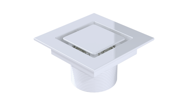 2" Outlet, Flat Square (BCS.202.44)