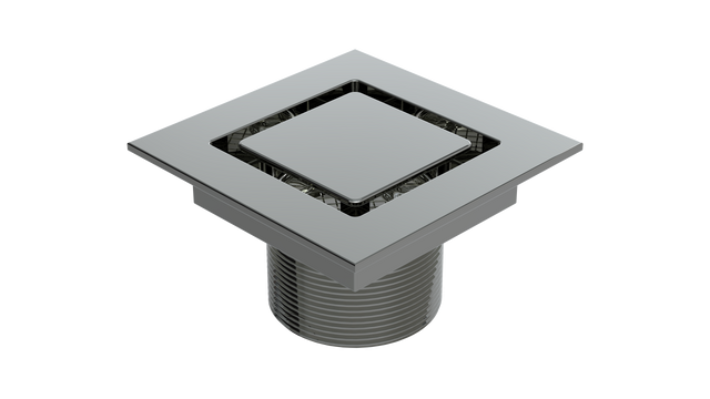 2" Outlet, Flat Square (BCS.202.55)