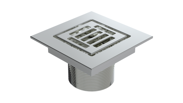 2" Outlet, Grated Square (BCS.252.11)