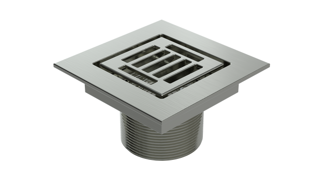2" Outlet, Grated Square (BCS.252.22)