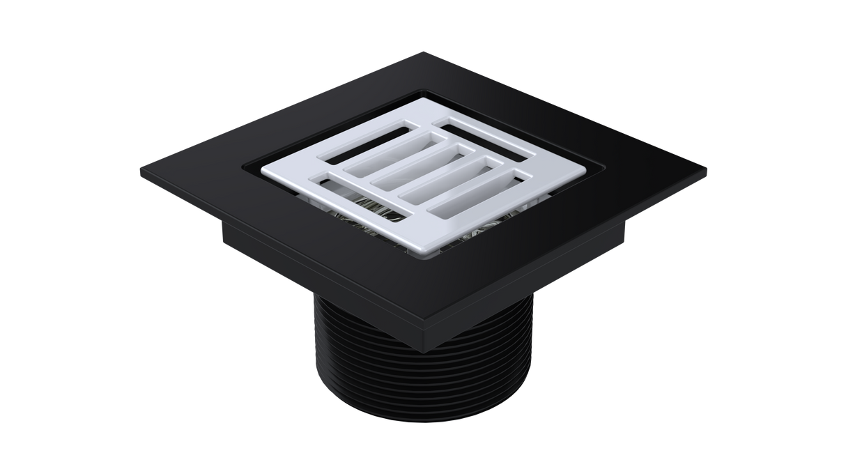 2" Outlet, Grated Square" (BCS.252.33.44)