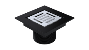 2" Outlet, Grated Square" (BCS.252.33.44)