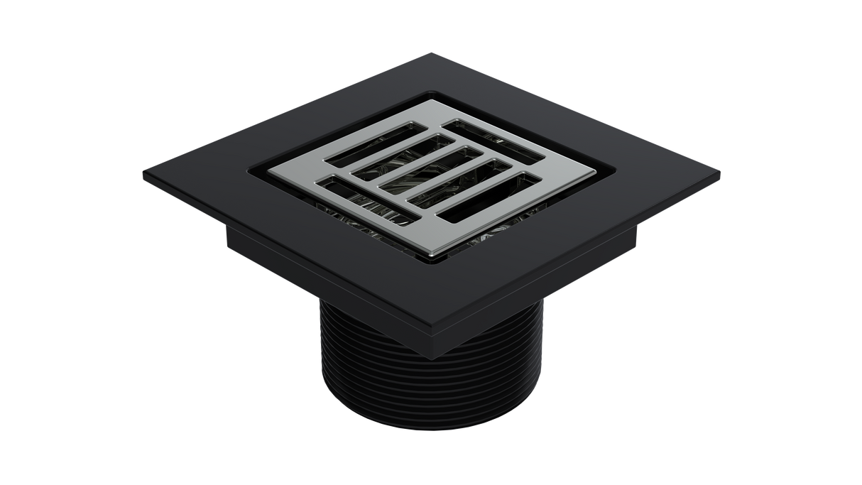 2" Outlet, Grated Square" (BCS.252.33.55)