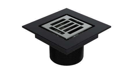 2" Outlet, Grated Square" (BCS.252.33.55)