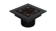2" Outlet, Grated Square" (BCS.252.33.66)