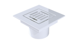 SERENITY Shower Drain Trim, Slotted Square, 2" Outlet (BCS.252)