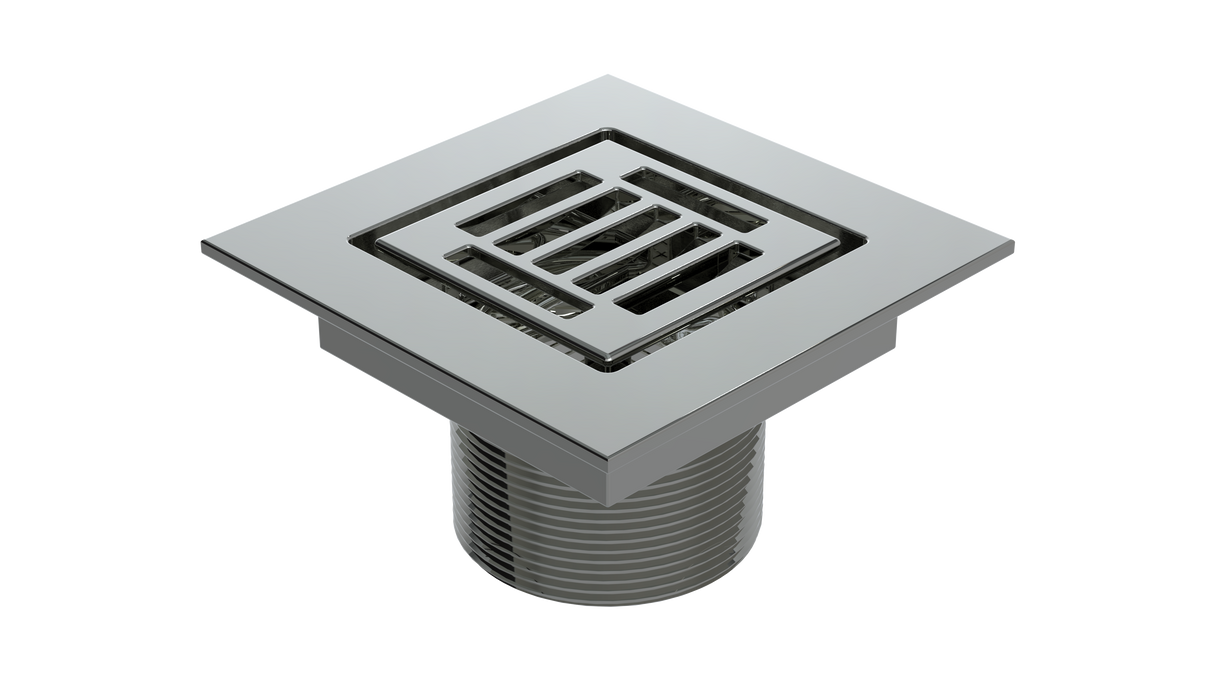 2" Outlet, Grated Square (BCS.252.55)