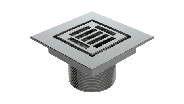 2" Outlet, Grated Square (BCS.252.55)