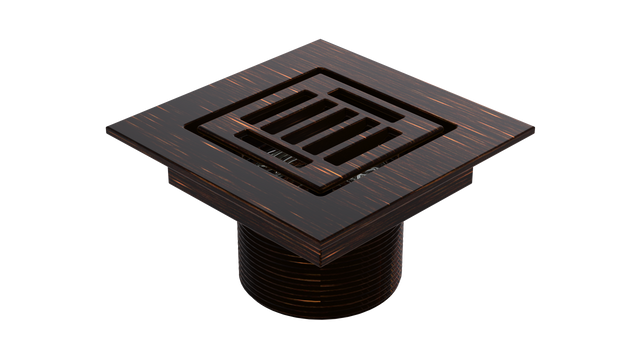 2" Outlet, Grated Square (BCS.252.66)