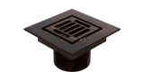 SERENITY Shower Drain Trim, Slotted Square, 2" Outlet (BCS.252)