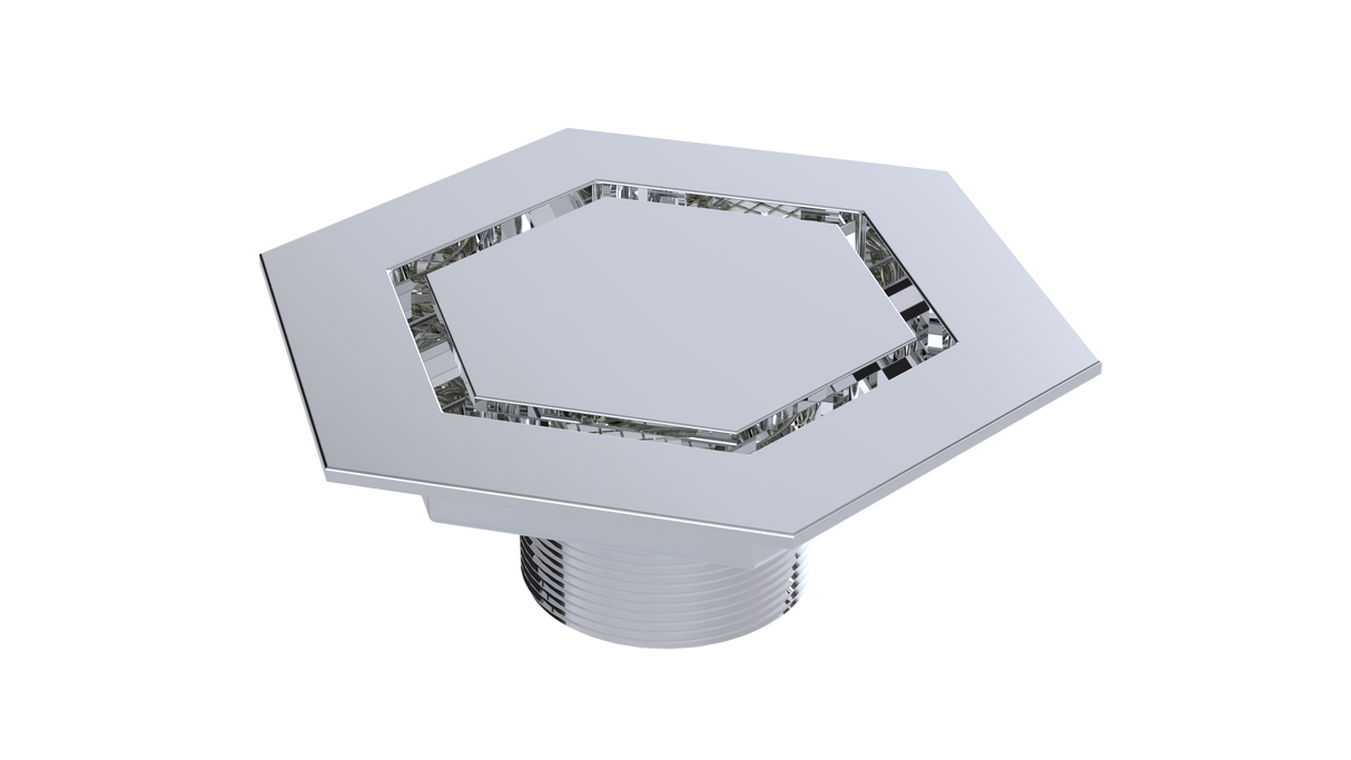2" Outlet, Hexagonal (BCS.502.11)