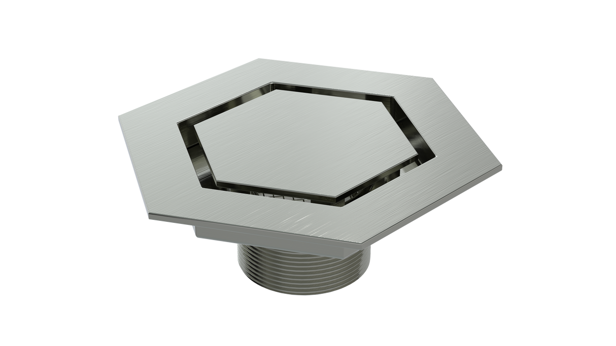 2" Outlet, Hexagonal (BCS.502.22)