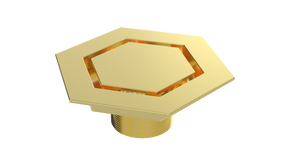 2" Outlet, Hexagonal (BCS.502.88)