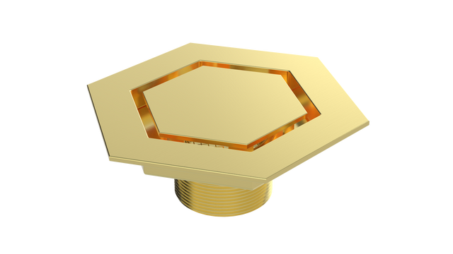 2" Outlet, Hexagonal (BCS.502.88)