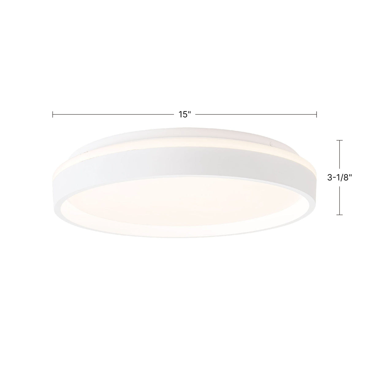 Kuzco Vibe Beanie 16-in Flush Mount