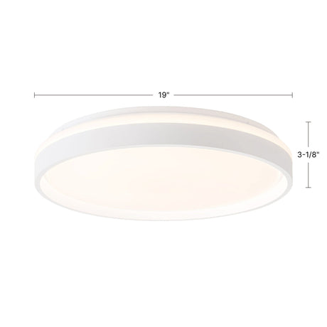 Kuzco Vibe Beanie 20-in Flush Mount