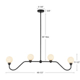 Alora Mood Beckett 48-in Linear Pendant