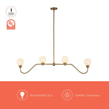 Alora Mood Beckett 48-in Linear Pendant